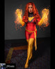 Load image into Gallery viewer, RED PHOENIX bodysuit