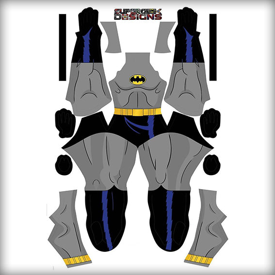 BATMAN ANIMATED - SupergeekDesigns