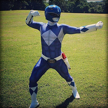 BLUE POWER RANGER bodysuit – SupergeekDesigns
