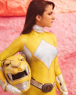 yellow power ranger costume